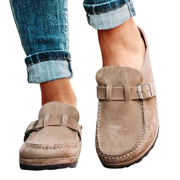 Flat Loafers Retro Slip-On Shoes