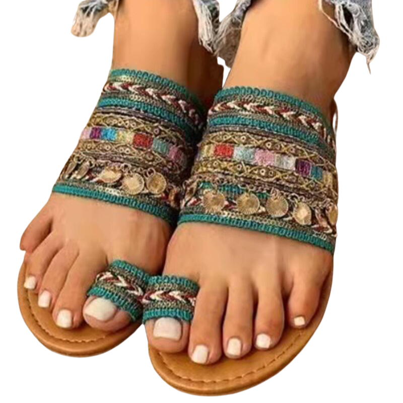 Women Handmade Greek Style Slippers