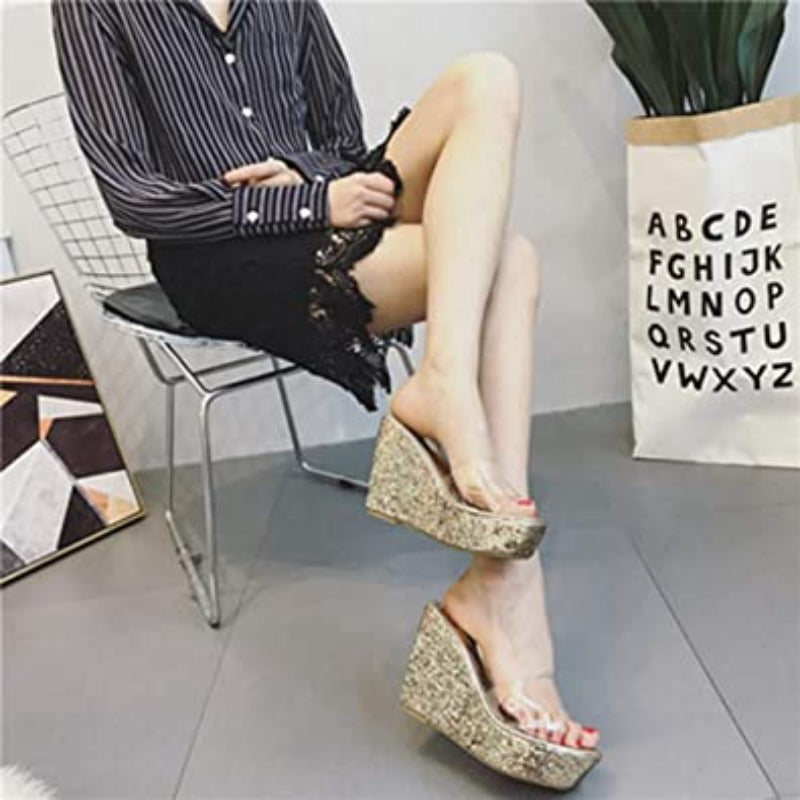 Women Slippers Platform High Heels