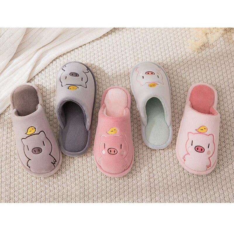 Cute Piggy Warm Slippers