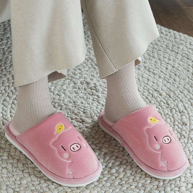 Cute Piggy Warm Slippers