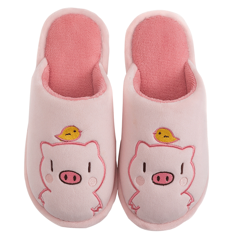 Cute Piggy Warm Slippers