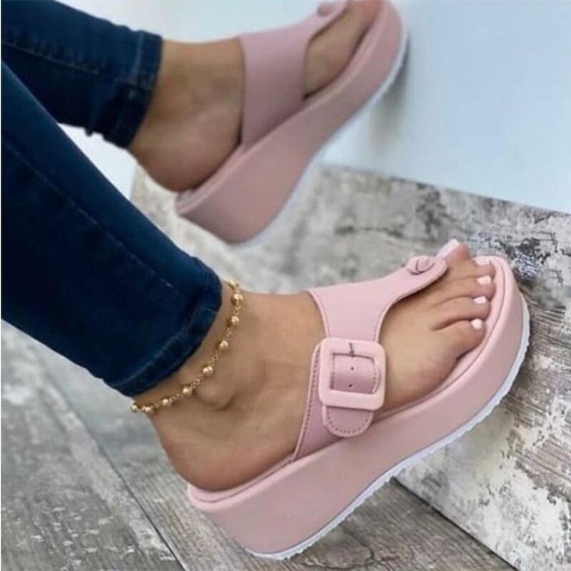 Summer Casual Platform Flip Flops