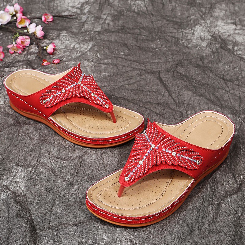 Women's Embroidery Summer Sandals