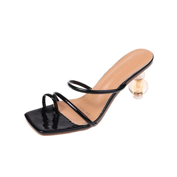 Women Sandals Slides High Heels