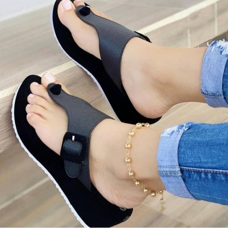 Summer Casual Platform Flip Flops