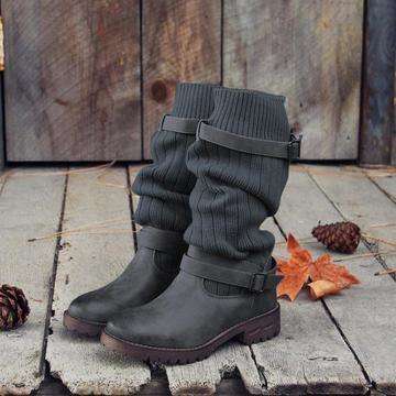 Elastic Sock Winter Boots