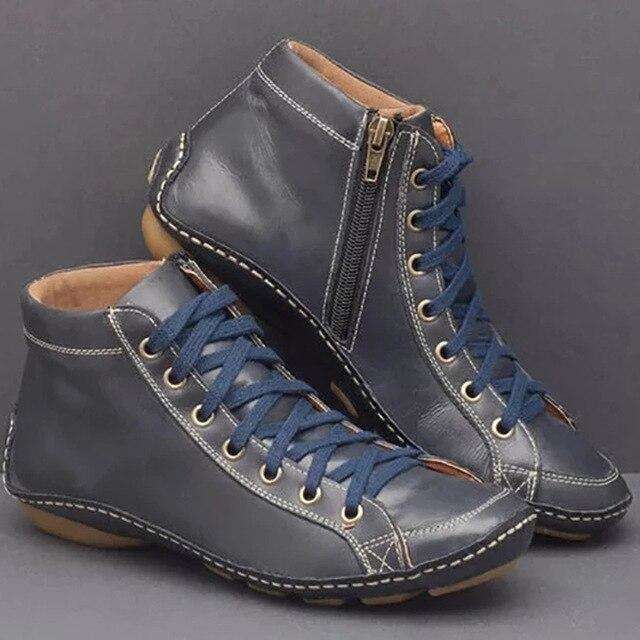 Casual Leather Winter Boots