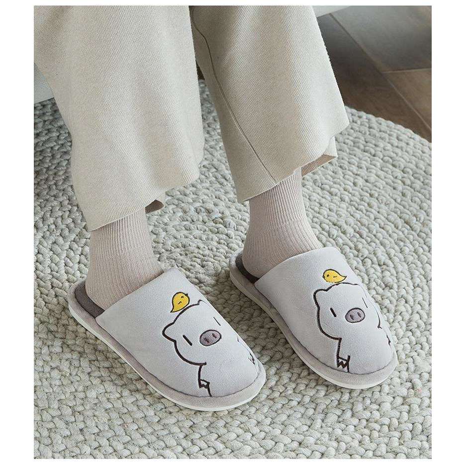 Plush Indoor House Anti-slip Soft Slippers