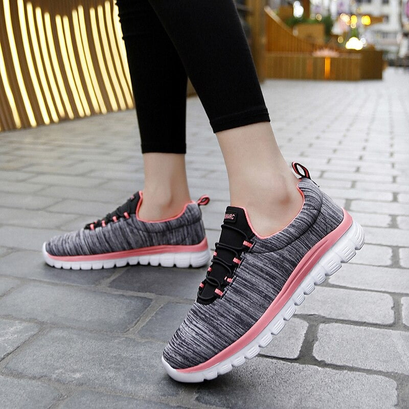 Women Breathable Mesh Running Shoes