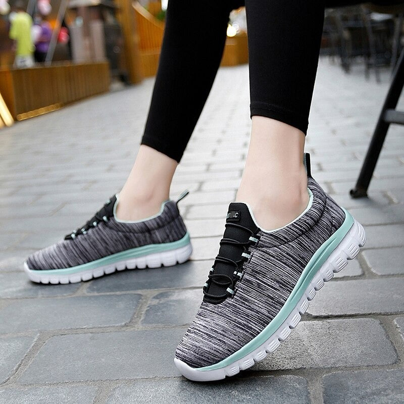 Women Breathable Mesh Running Shoes