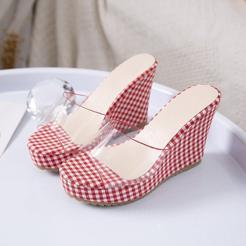 Women's Slippers Cloth Wear