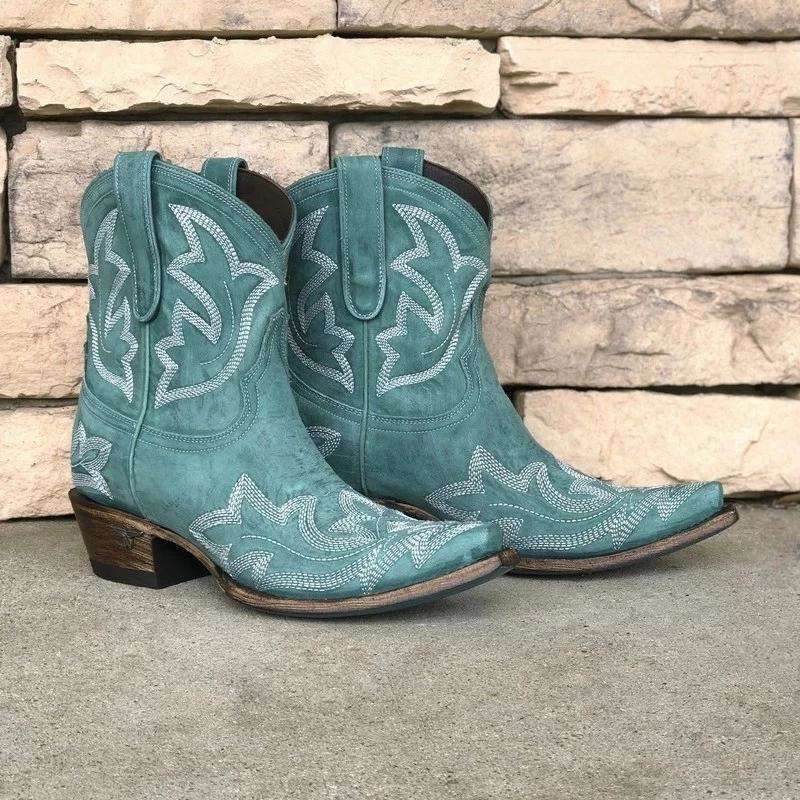 Low Cut Cowboy Designed Boots