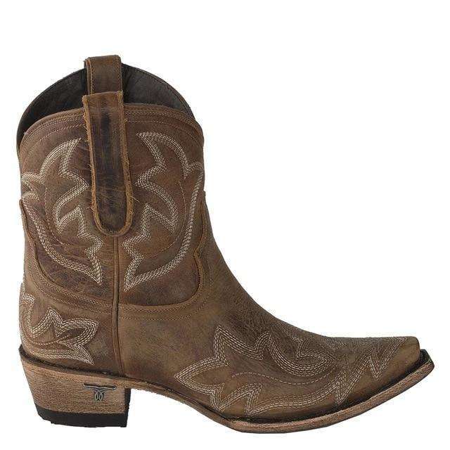 Low Cut Cowboy Designed Boots