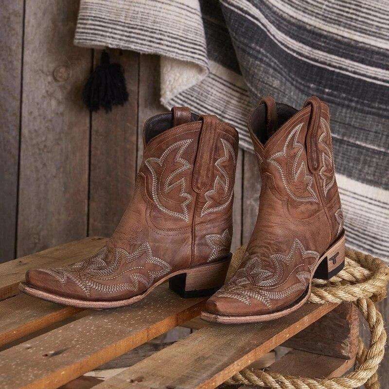 Low Cut Cowboy Designed Boots