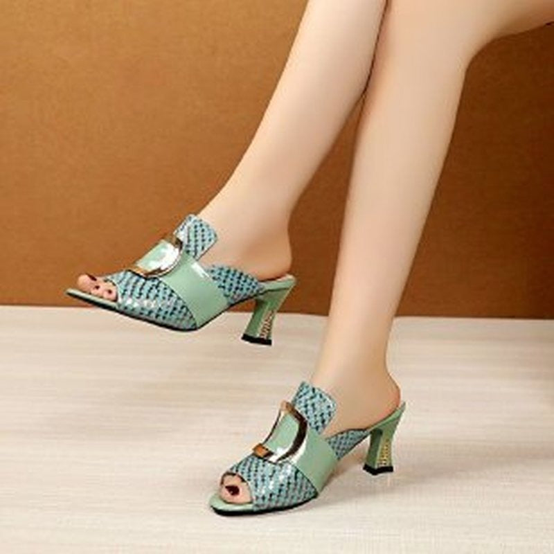 Women Pumps Female Mules Spring