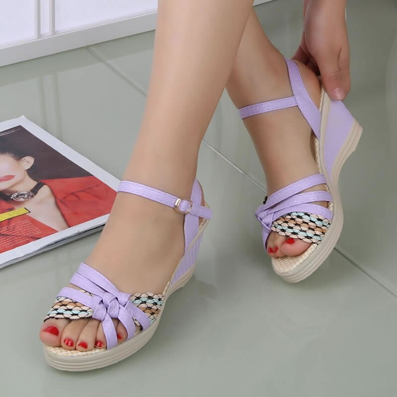 Female Shoe Clogs Wedge Sandals