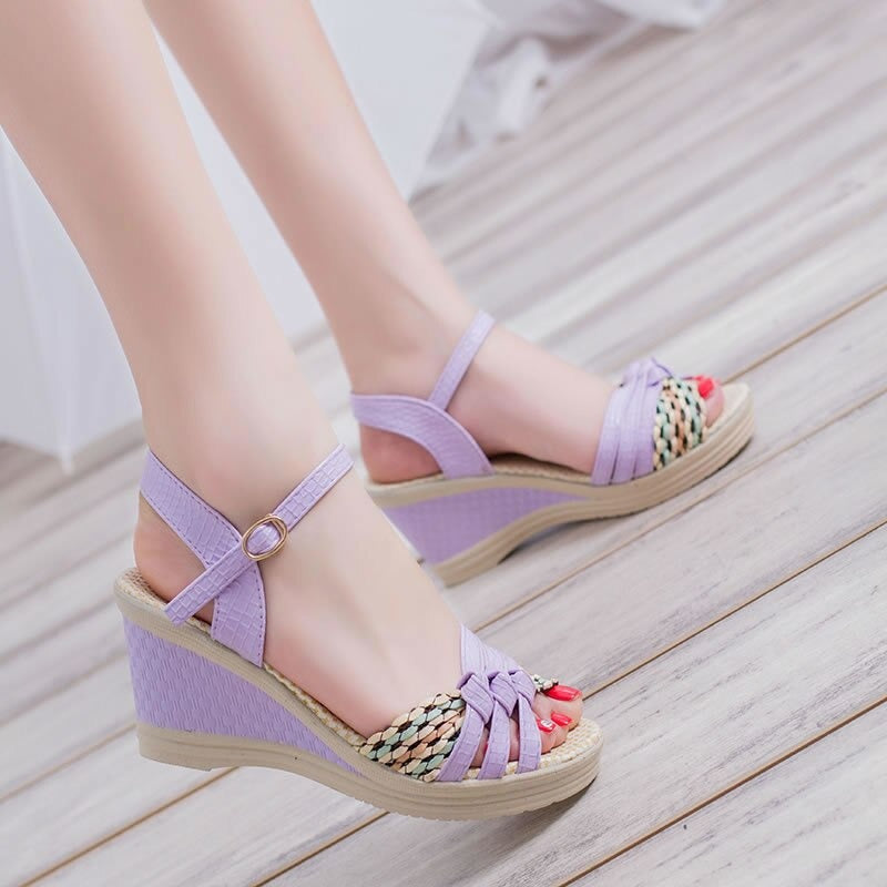 Female Shoe Clogs Wedge Sandals