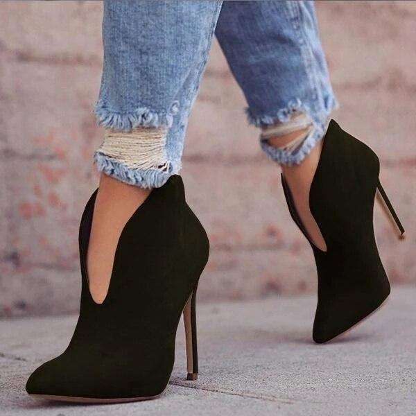 Deep-V Stylish High Heels