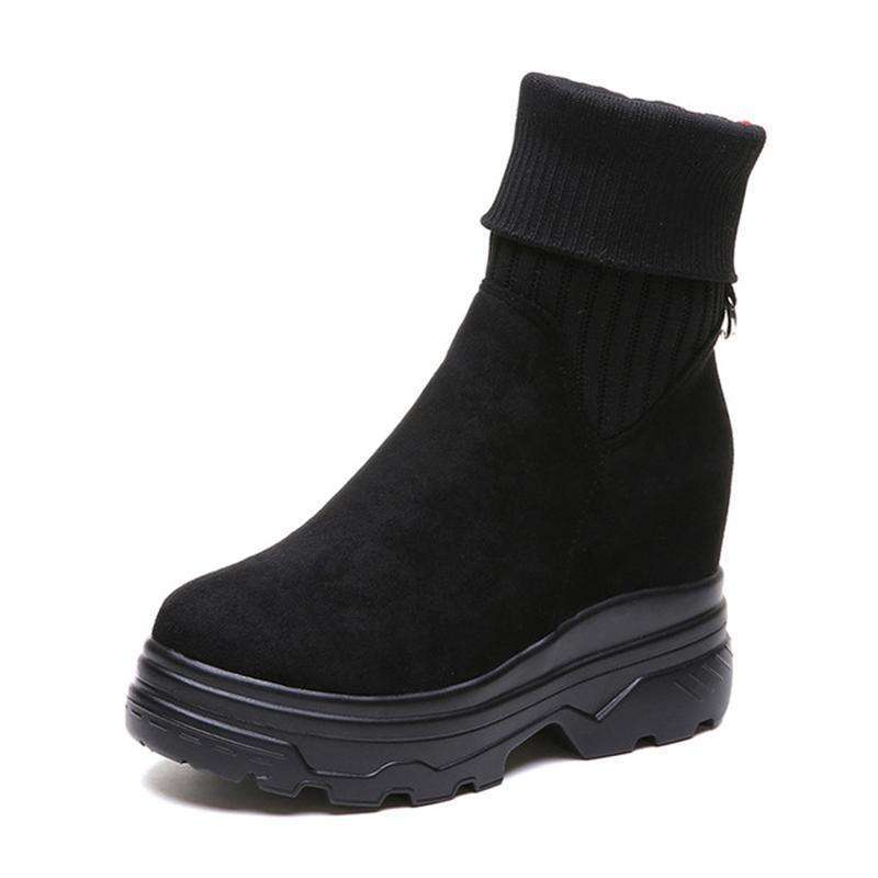 Sock Stretch Black Boots