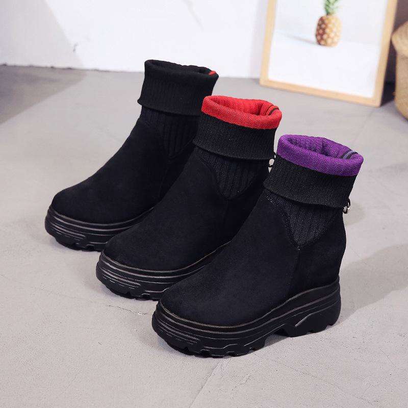 Sock Stretch Black Boots