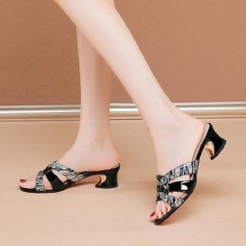 Style Thick Heel Sandals