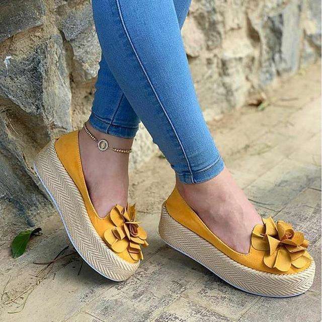 Summer Flower Casual Women Shoes