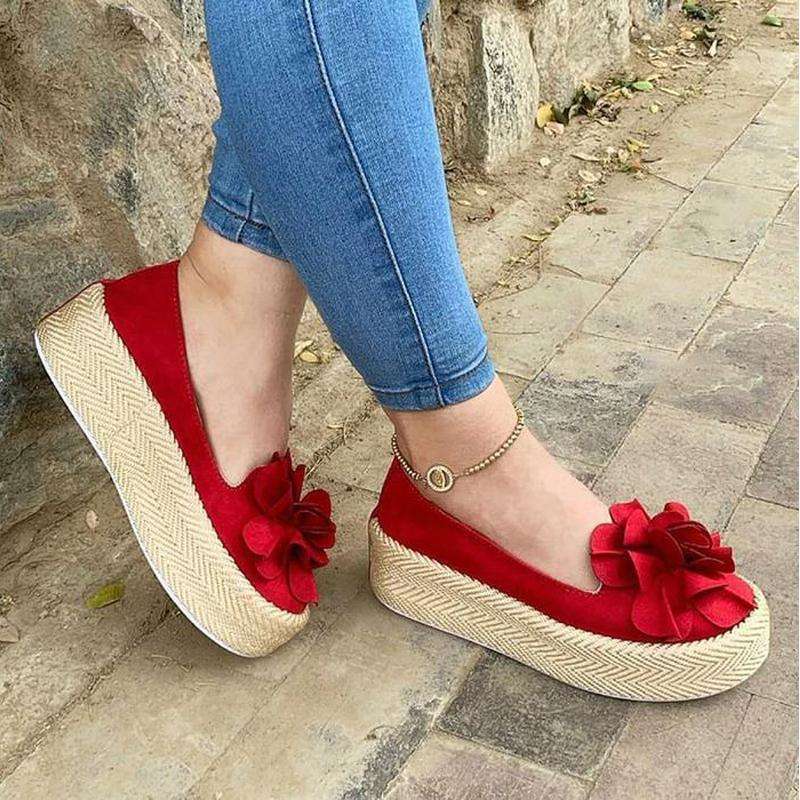 Summer Flower Casual Women Shoes