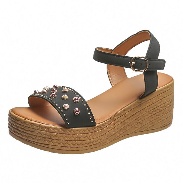 Women Strap Gladiator Sandal Wedges