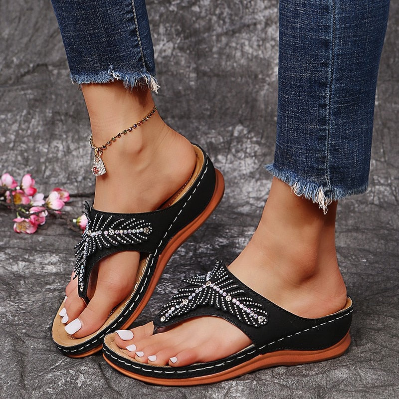 Women's Embroidery Summer Sandals