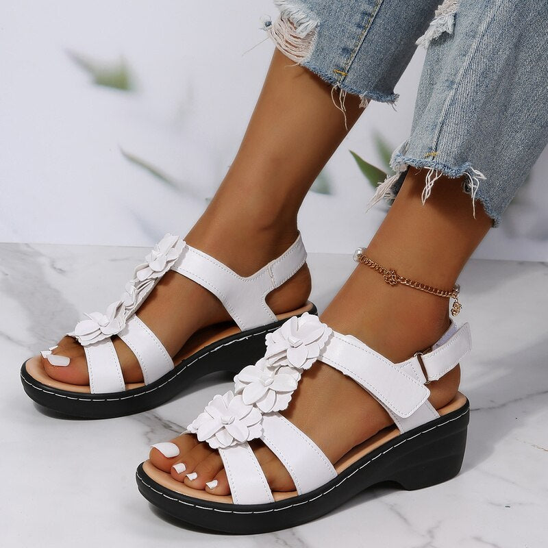 Women Peep Toe Sandals