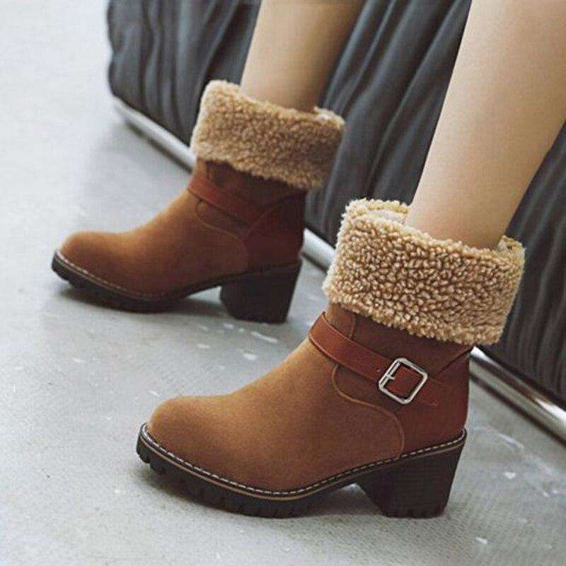 Female Ankle Buckle Strap Shoes