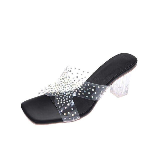 Women Mules Ladies Party Slides