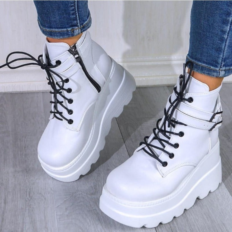 Women's  Fashion High Platform Boots