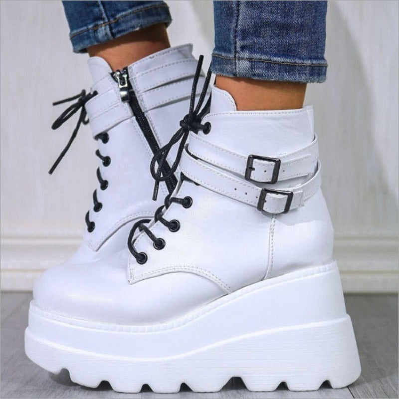 Women's  Fashion High Platform Boots