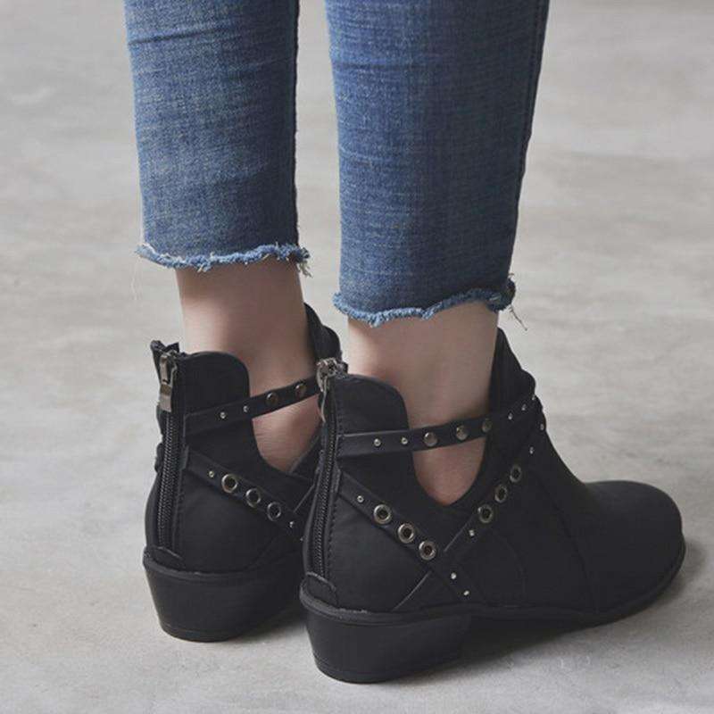 Ladies Spring Ankle Boots