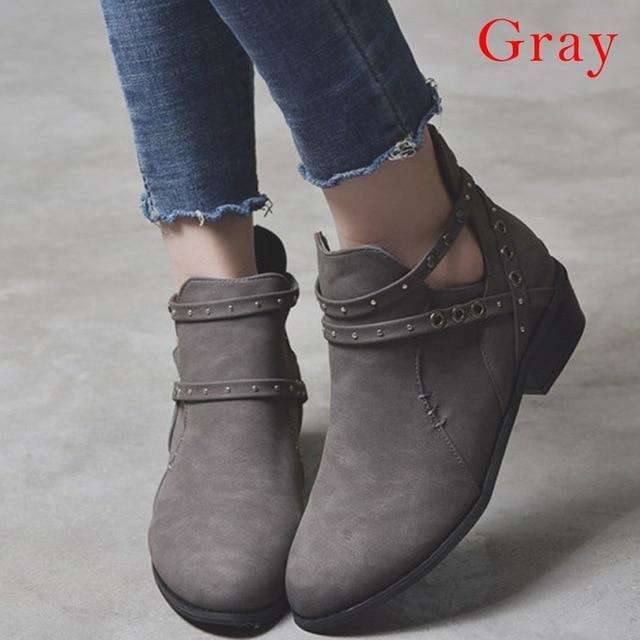 Ladies Spring Ankle Boots