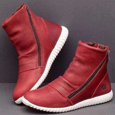Women Autumn Strappy Vintage Boots