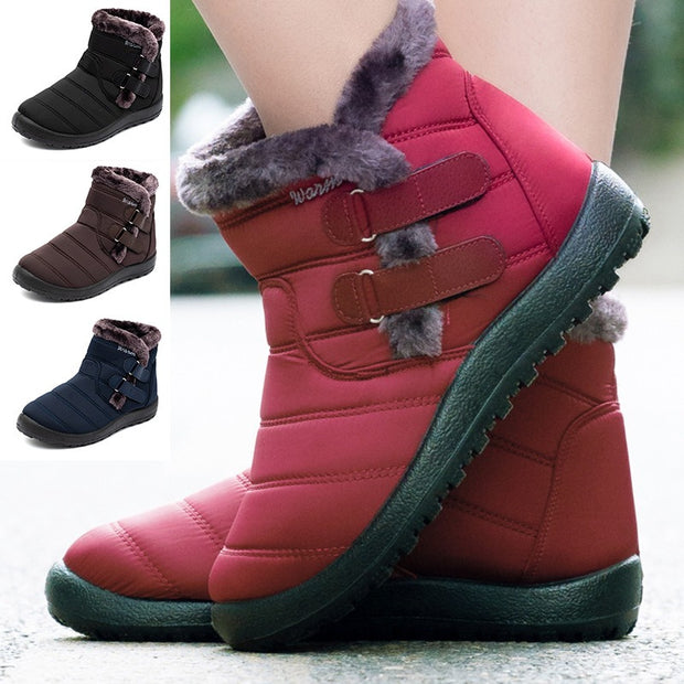 Women Waterproof Snow Boots