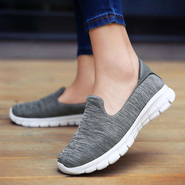 Breathable Mesh Sneakers Summer Slip On Platform