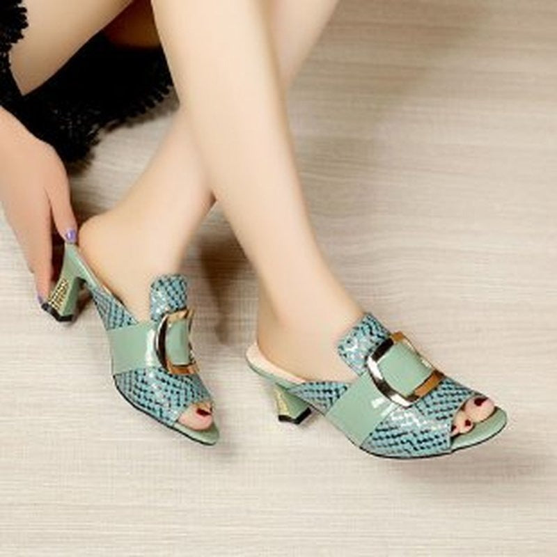 Women Pumps Female Mules Spring