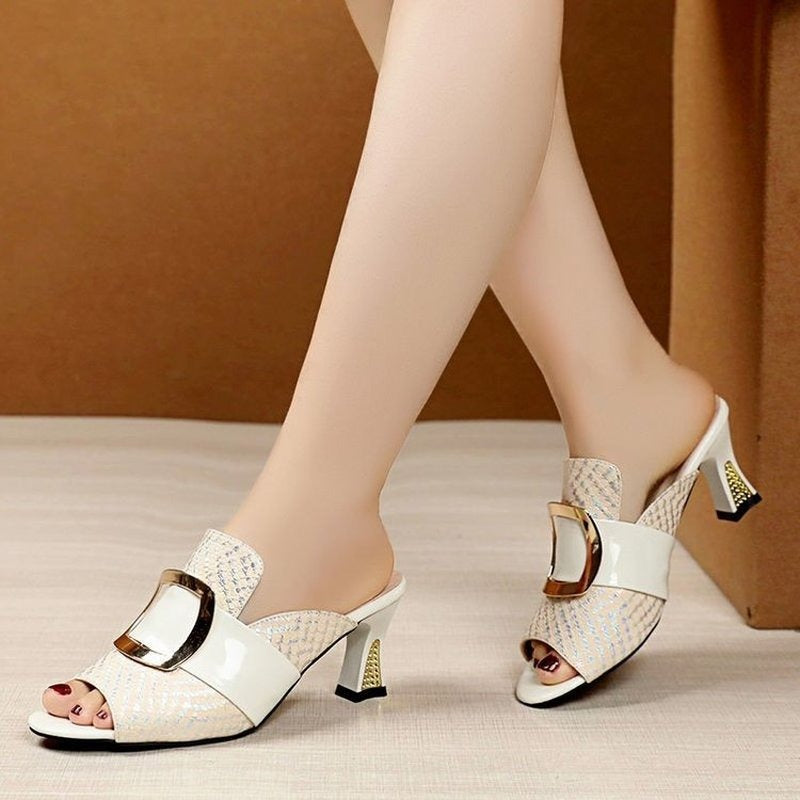 Women Pumps Female Mules Spring