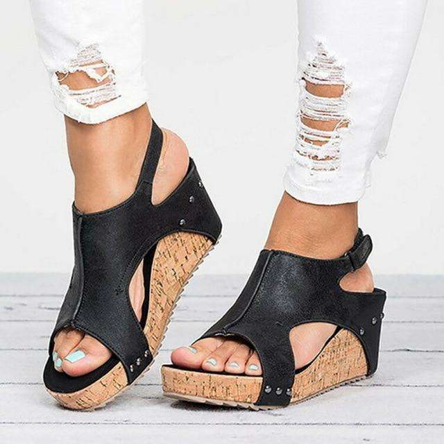 Women Platform Wedges Sandals