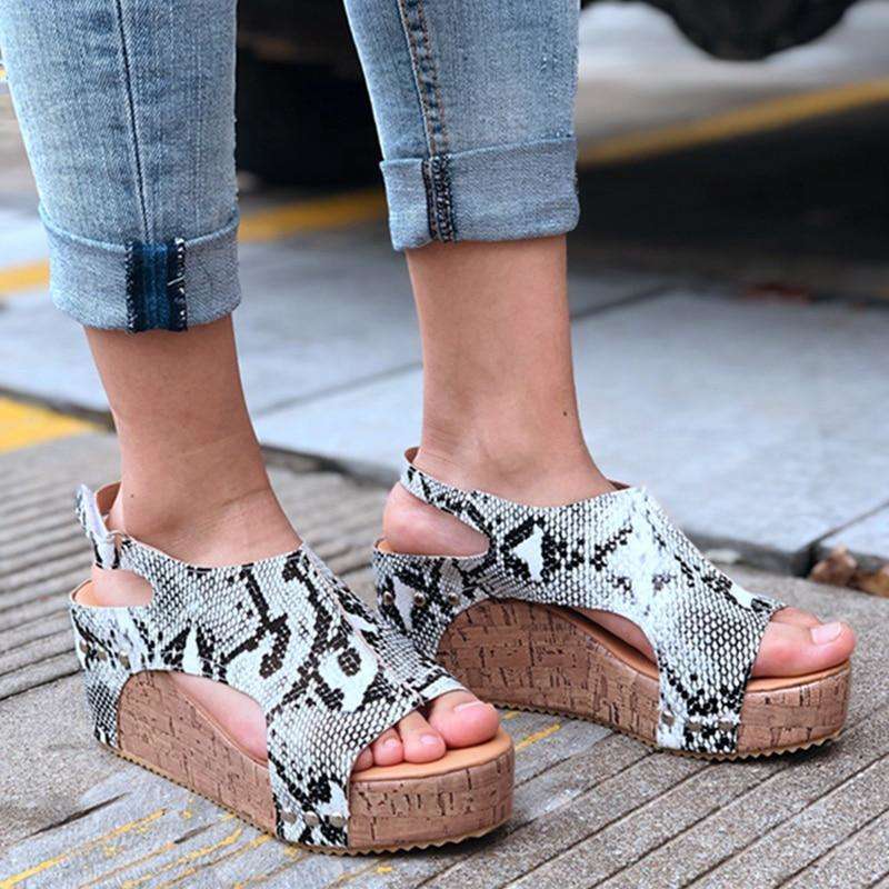 Women Platform Wedges Sandals