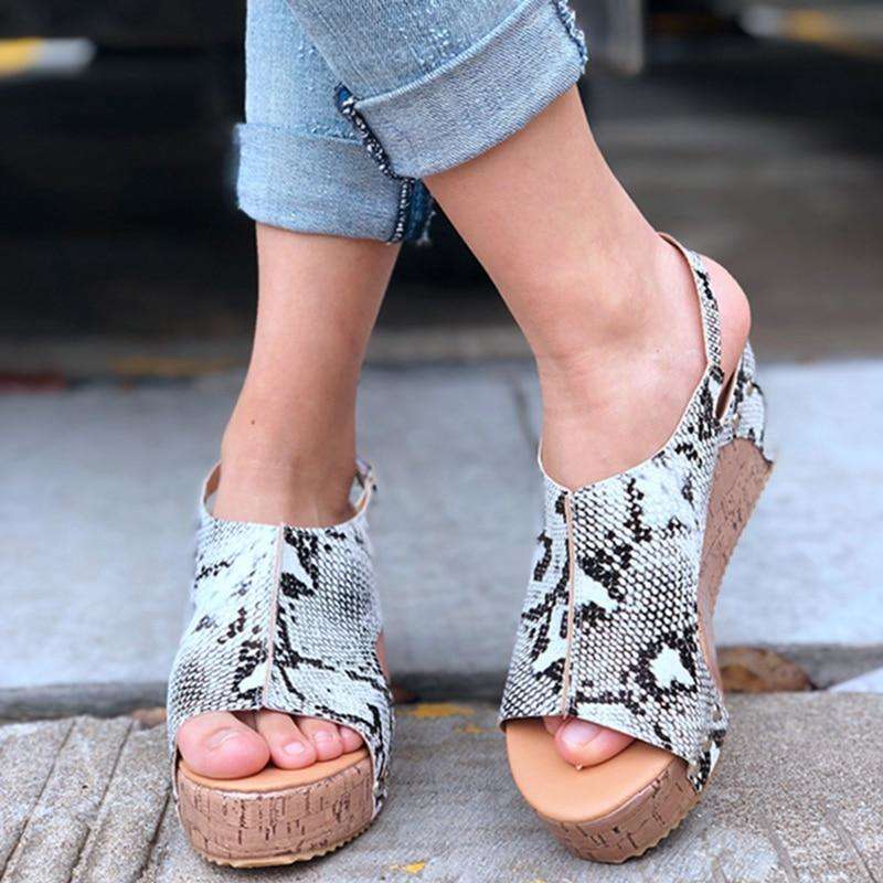 Women Platform Wedges Sandals