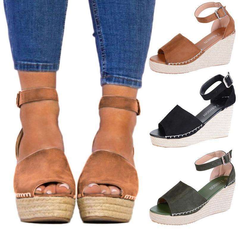 Women Platform Wedges Sandals