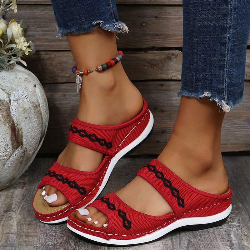 Woman  Casual Flat Open Toe Sandal