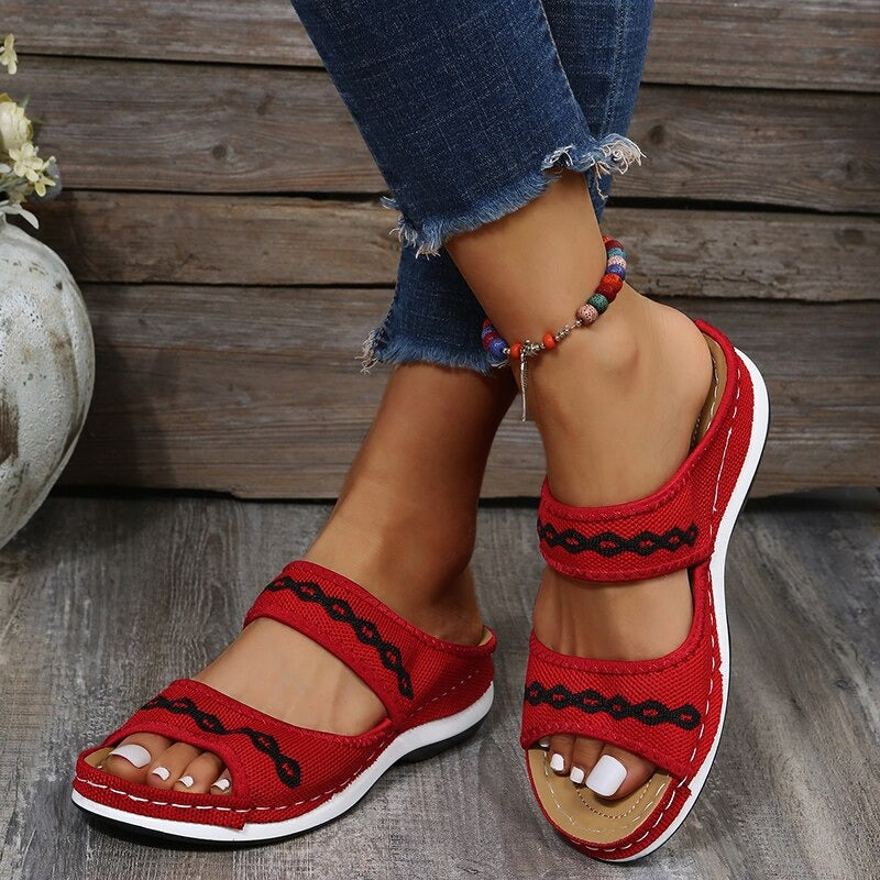 Woman  Casual Flat Open Toe Sandal