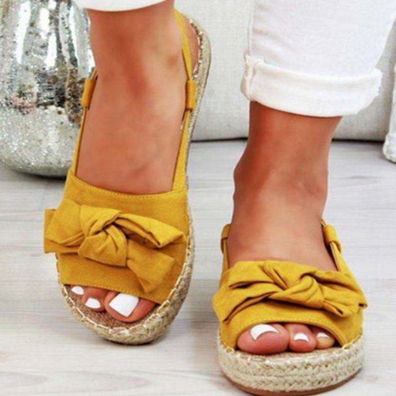 Peep Toe Buckle Design Roman Summer Sandals