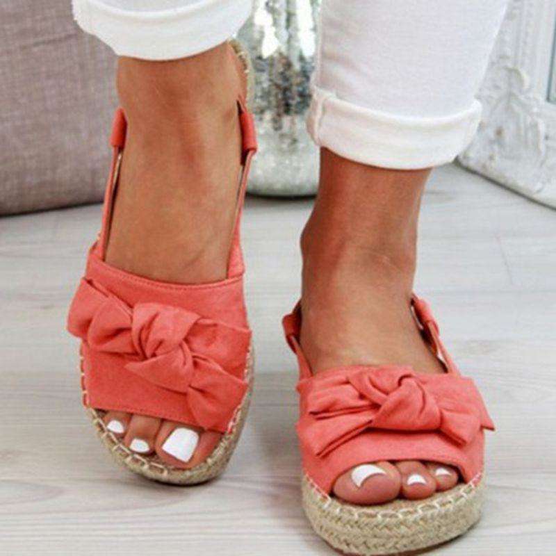 Peep Toe Buckle Design Roman Summer Sandals